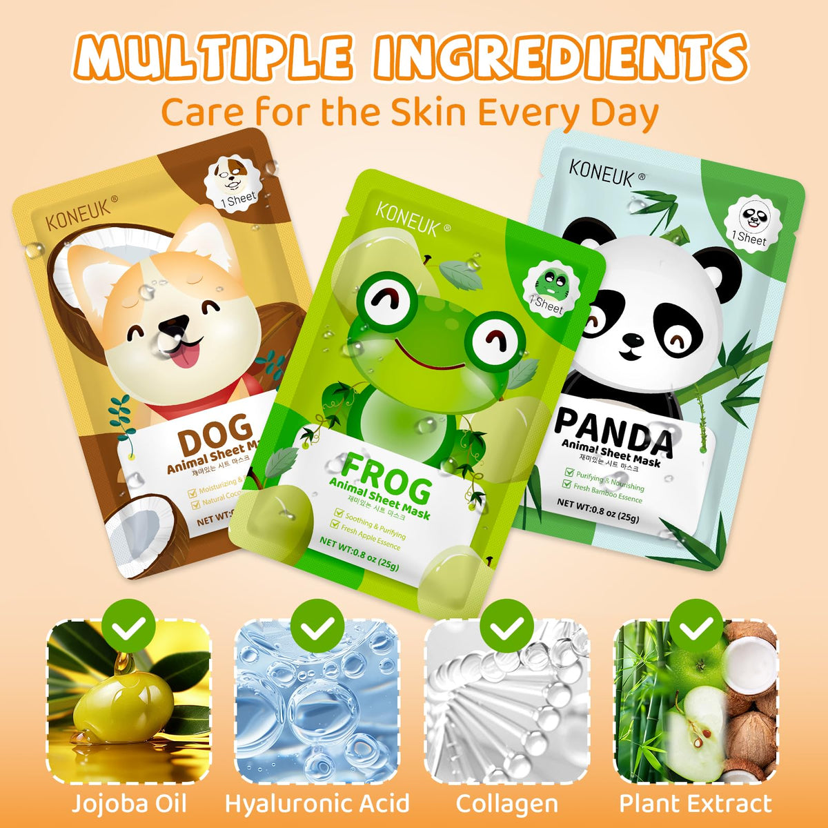 Masque en forme de lapin de KONEUK, ambiance spa