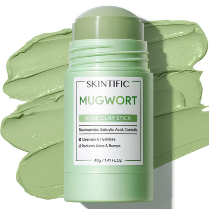 Masque en Stick Argile SKINTIFIC vue de face