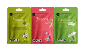 Masque en tissu Celavi avec essence de concombre