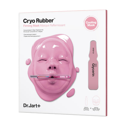 Masque en tissu Cryo Rubber de Dr.Jart+ vue de face