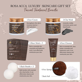 Masque en tissu du coffret soin visage homme