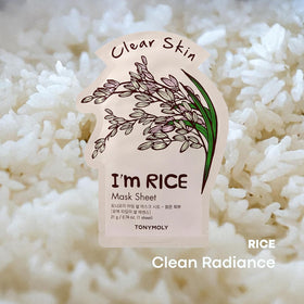 Masque en Tissu I'm Rice de TONYMOLY - détails du produit