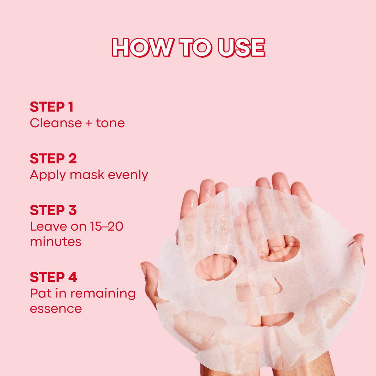 Masque en Tissu I'm Rice de TONYMOLY - extraits naturels