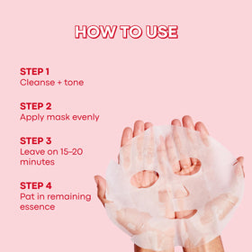 Masque en Tissu I'm Rice de TONYMOLY - extraits naturels