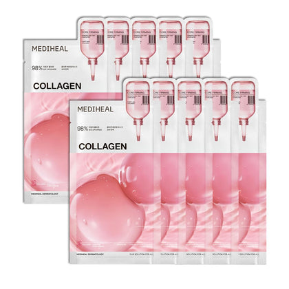Masque en tissu MEDIHEAL au collagène vue avant