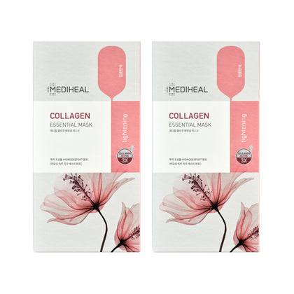 Masque en tissu MEDIHEAL Collagène 20 unités, emballage avant
