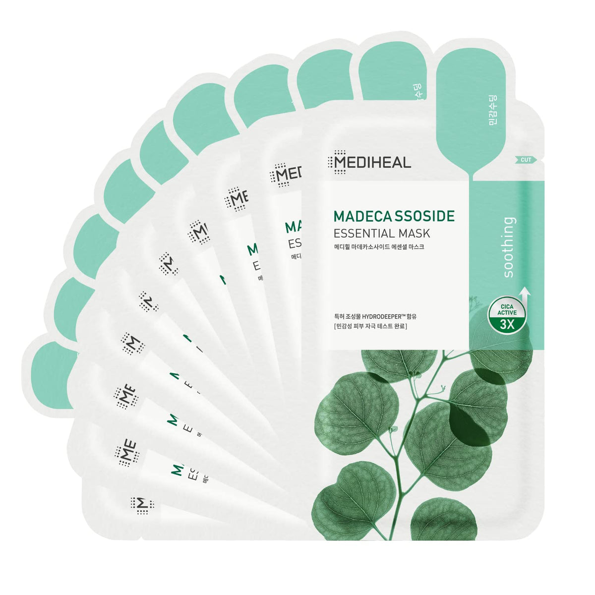 Masque en tissu MEDIHEAL Madecassoside face avant