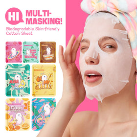 Masque en tissu ZealSea avec extrait d'Aloe et de Miel