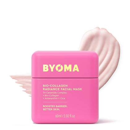 Masque facial Bio-Collagène Radiance BYOMA avant utilisation
