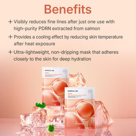 Masque gel PDRN CENTELLIAN 24 avec texture gel