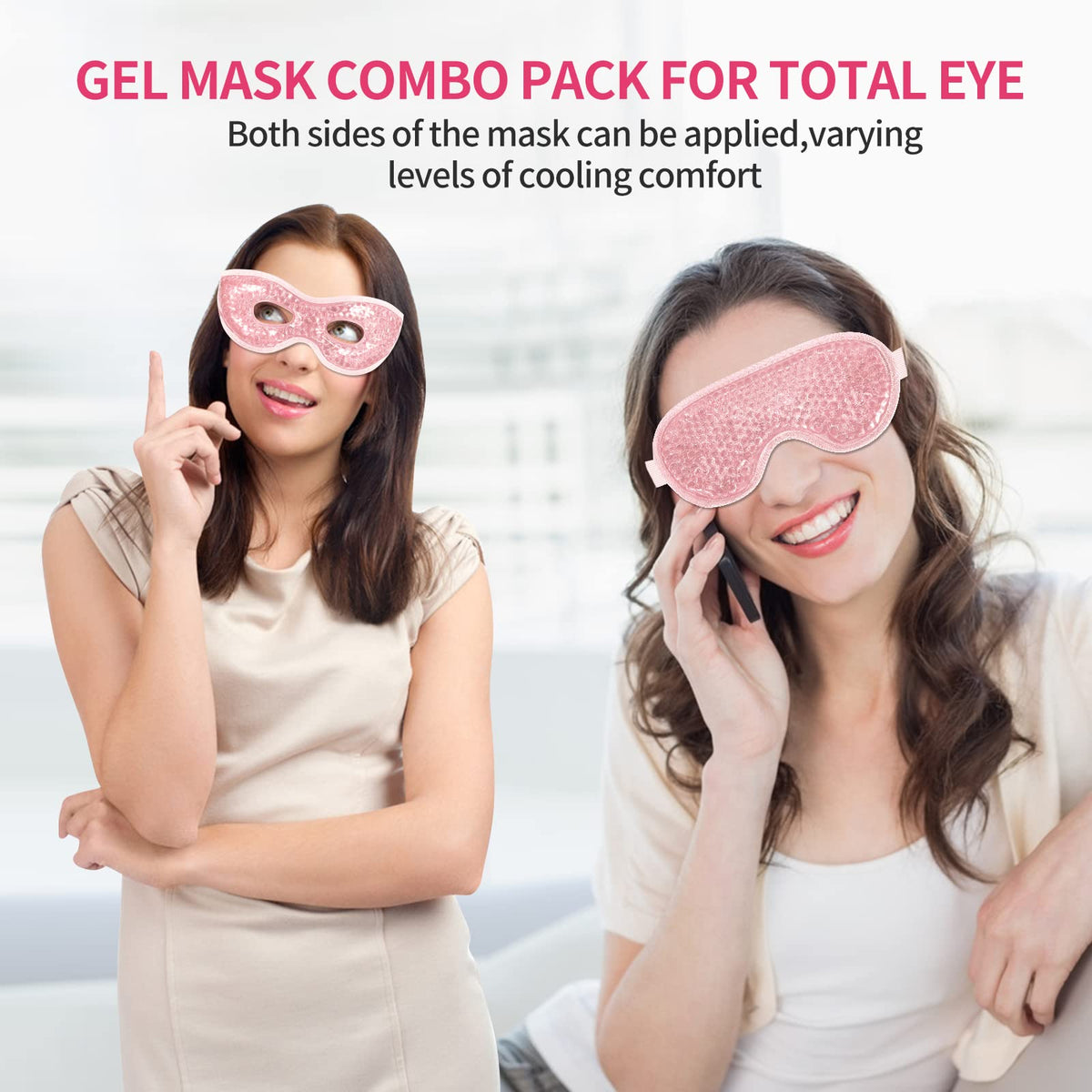 Masque gel pour les yeux CONSGIJI dans un réfrigérateur