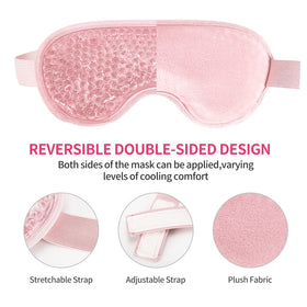 Masque gel pour les yeux CONSGIJI sur un visage apaisé