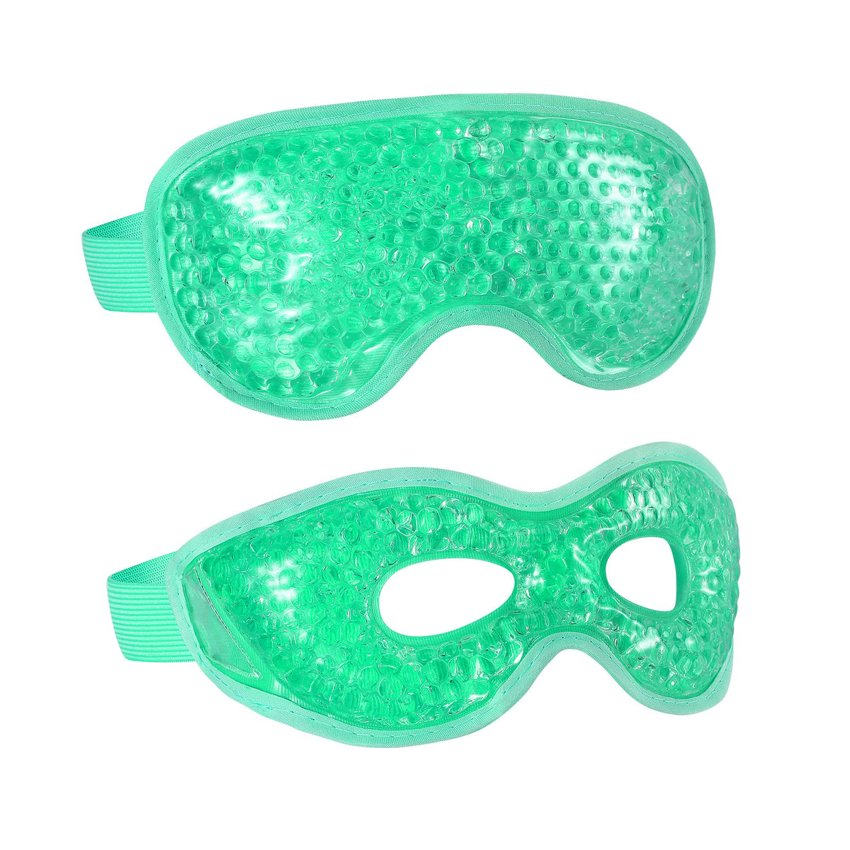 Masque gel pour les yeux CONSGIJI vue de face avec billes de gel
