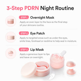 Masque hydratant pour les lèvres à collagène végétal