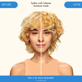Masque Hydro Rush Amika dans un environnement de salle de bain