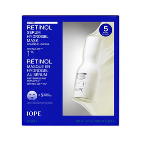 Masque hydrogel collagène IOPE avec Retinol 1% - avant utilisation