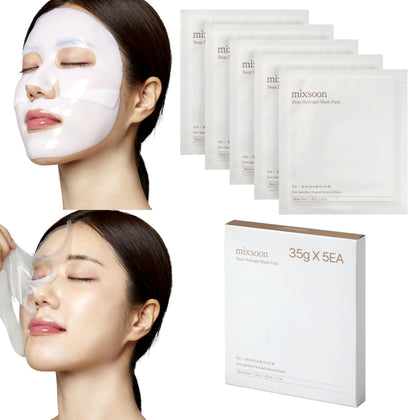 Masque hydrogel collagène mixsoon 35g x 5ea vue avant