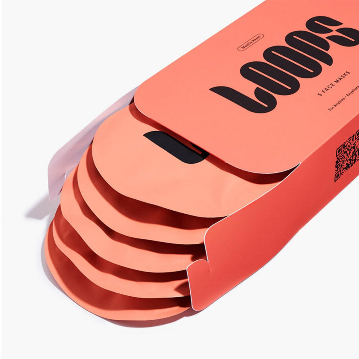 Masque hydrogel LOOPS avec des ingrédients naturels