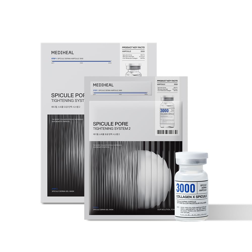 Masque hydrogel MEDIHEAL Collagène Spicule 3000ppm, packaging avant