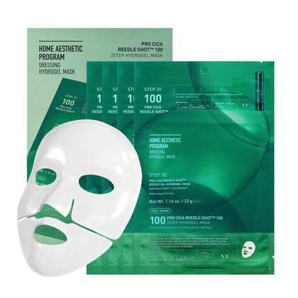 Masque hydrogel Pro Cica de VT COSMETICS, vue avant avec emballage