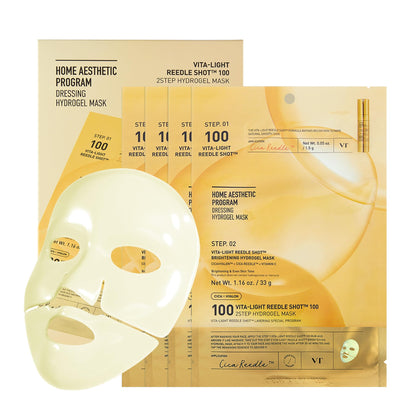 Masque Hydrogel VITA 2 Étapes de VT COSMETICS, avant utilisation