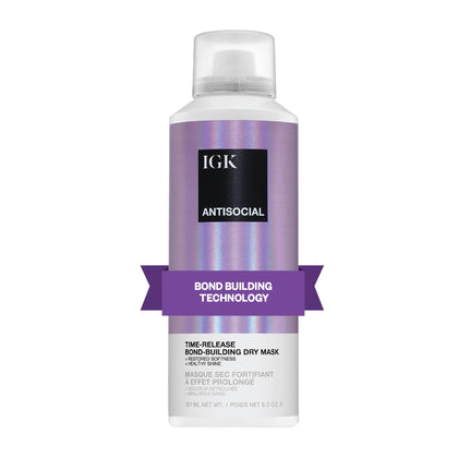 Masque IGK Antisocial 181g devant avec vaporisateur