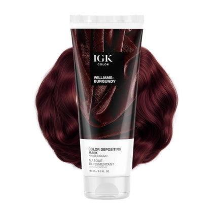 Masque IGK Bourgogne 200g vue avant avec étiquette
