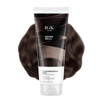 Masque IGK Brown Bella 209g vue de face