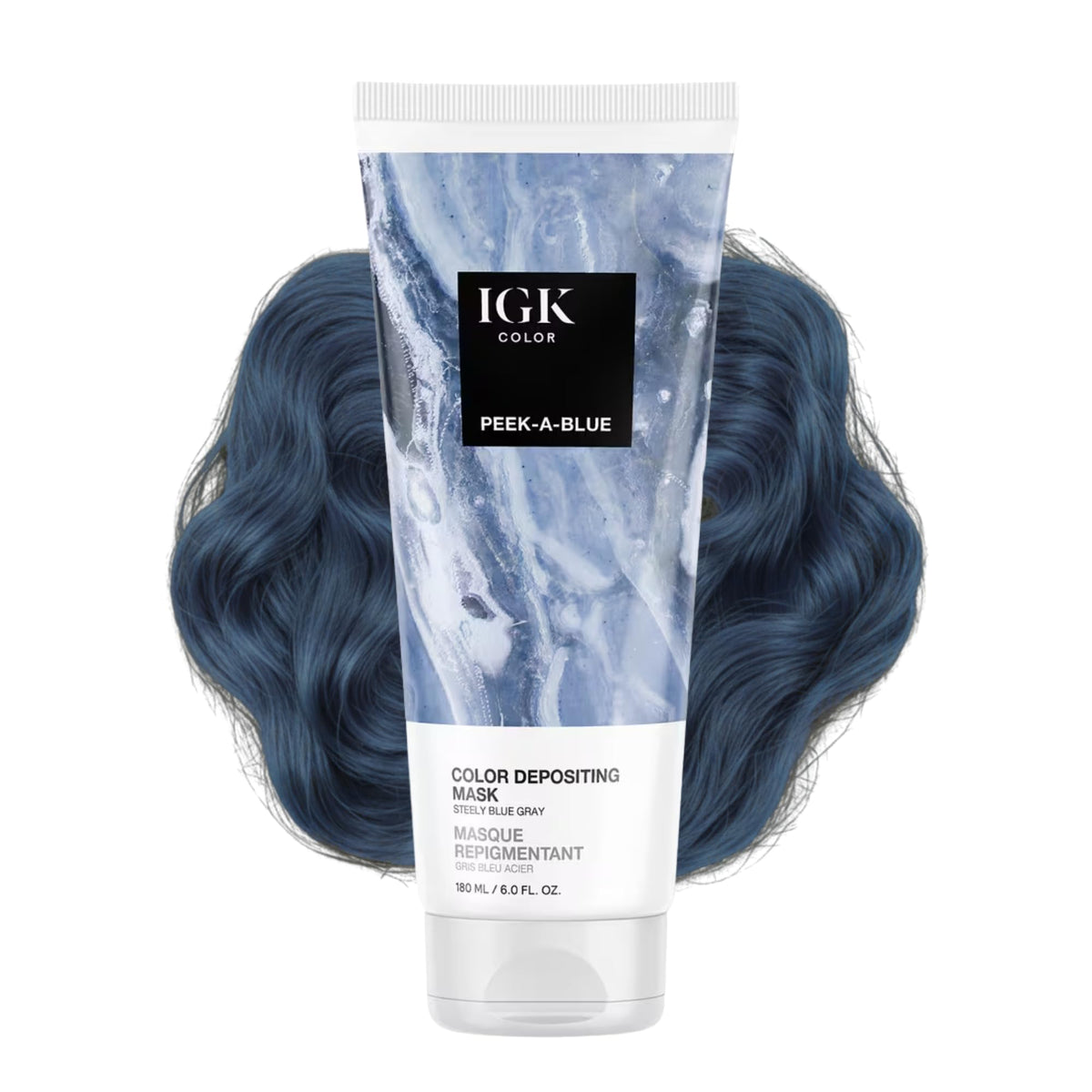 Masque IGK PEEK-A-BLUE 200g vue de face