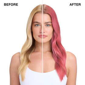 Masque IGK Strawberry Milkshake 200g application sur cheveux