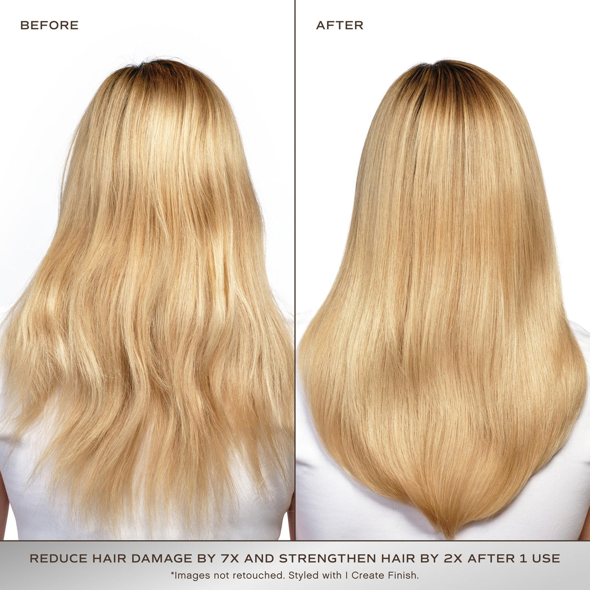 Masque INNERSENSE sur cheveux abîmés