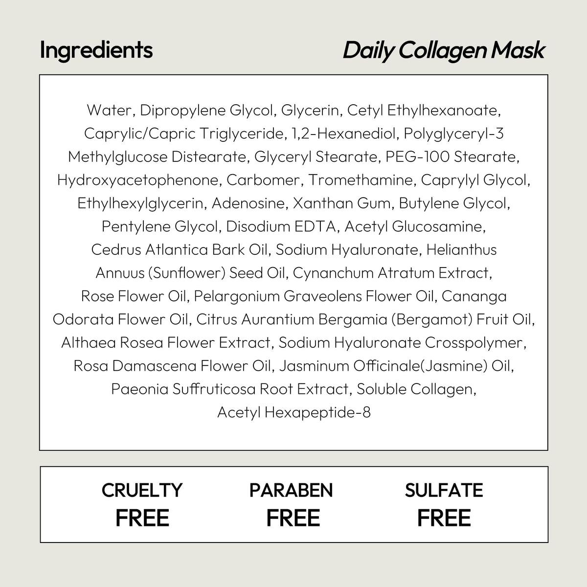 Masque LAPCOS Collagène en ambiance spa
