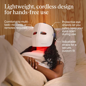 Masque LED TheraFace Glo vue arrière