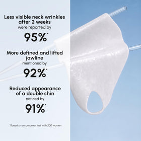 Masque lifting V Line MAREE déplié pour utilisation