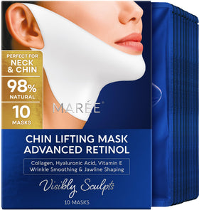 Masque lifting V Line MAREE vue avant avec emballage