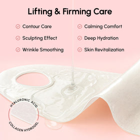 Masque MAREE avec ADN de Saumon, affichage de l'effet lifting