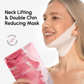 Masque MAREE V Line Lifting, vue de côté montrant la texture