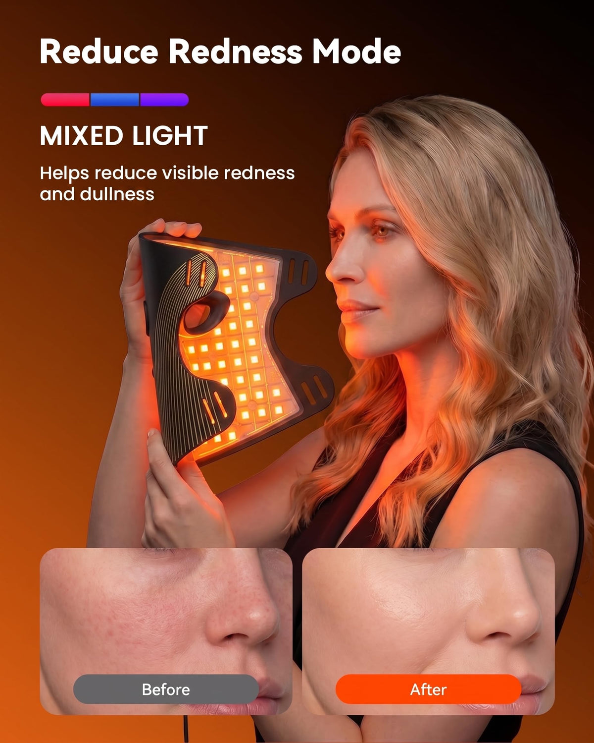 Masque MICEYLIVE en silicone médical sur un visage
