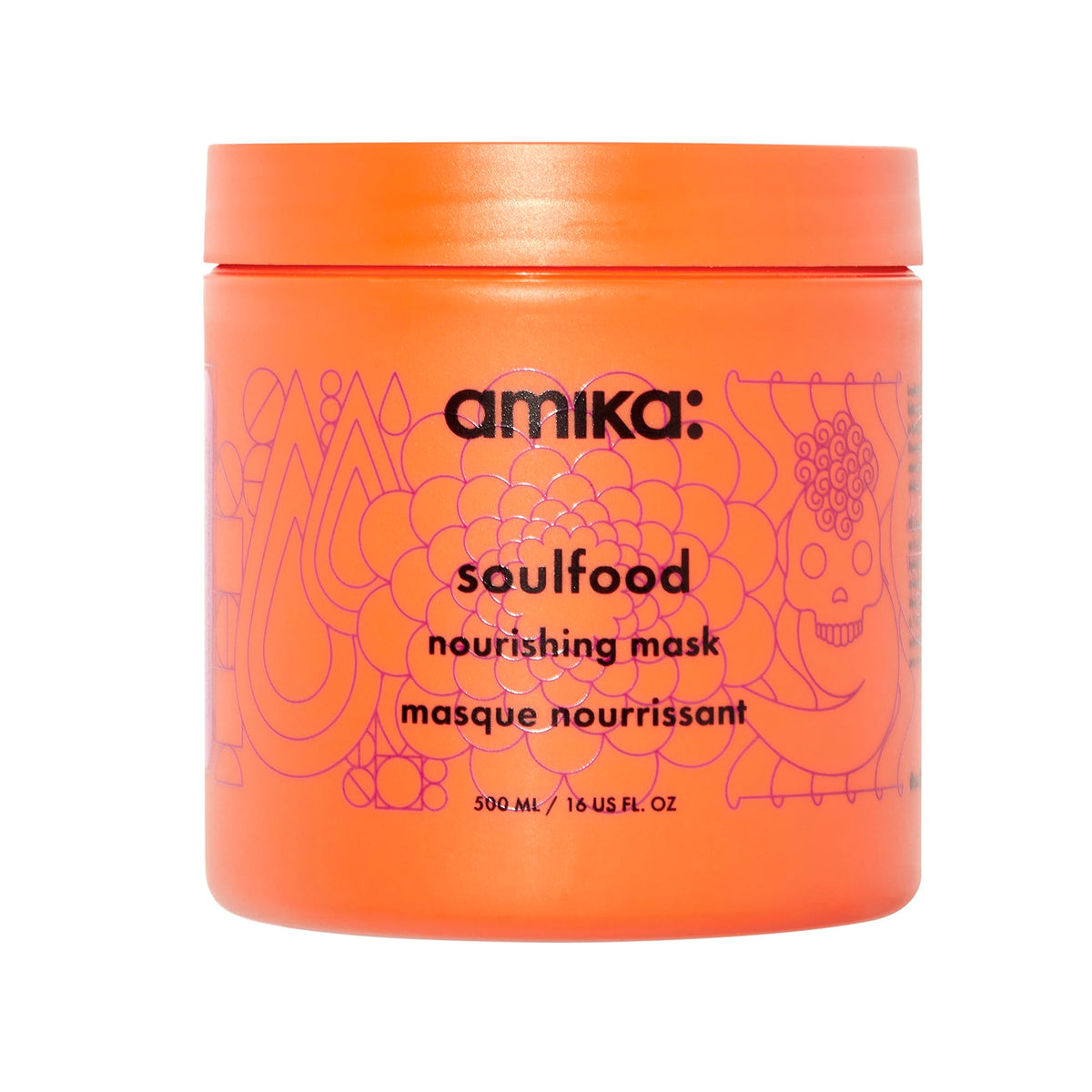 Masque nourrissant Amika Soulfood 500ml vue de face