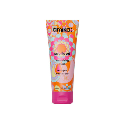 Masque Nourrissant Soulfood Amika de 100ml, pot vu de face