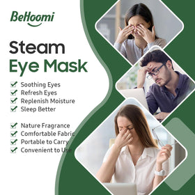 Masque Oculaire BeHoomi sur une personne, utilisation