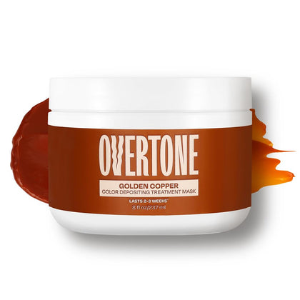 Masque oVertone Cuivre Doré vue avant
