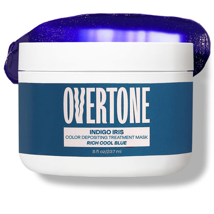 Masque oVertone Indigo Iris 290g vue de face