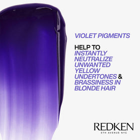 Masque Redken Blondage Express 260g en utilisation
