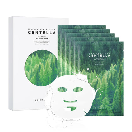 Masque Relaxant SKIN1004 Centella Tea-Trica 24ml face avant
