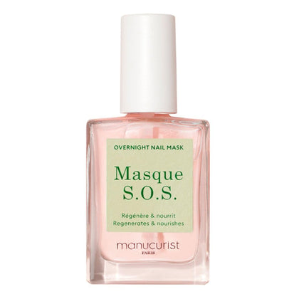 Masque SOS Manucurist 80,5% naturel en tube vu de face