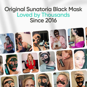 Masque SUNATORIA sur peau fraîche et propre