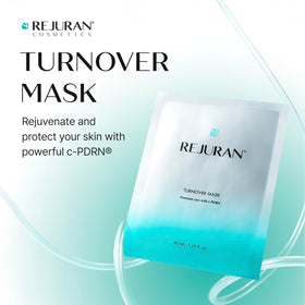 Masque Turnover REJURAN application sur un visage