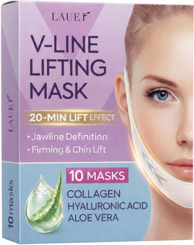 Masque V Lifting LAUER COSMETIC vue avant avec emballage