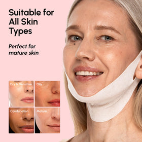 Masque V Line Lift MAREE pour soins du cou
